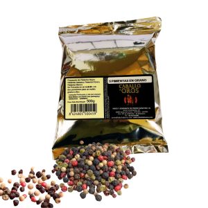 Mix 5 pimientas en grano. 500g o 1 Kg