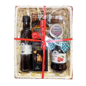 cesta para regalar gourmet premium