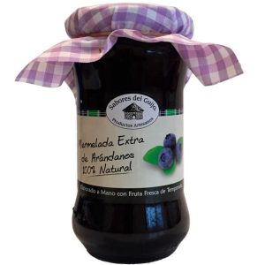 mermelada casera y artesana de arándanos